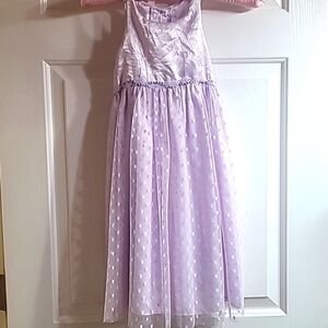 Vintage Purple polka dot dress